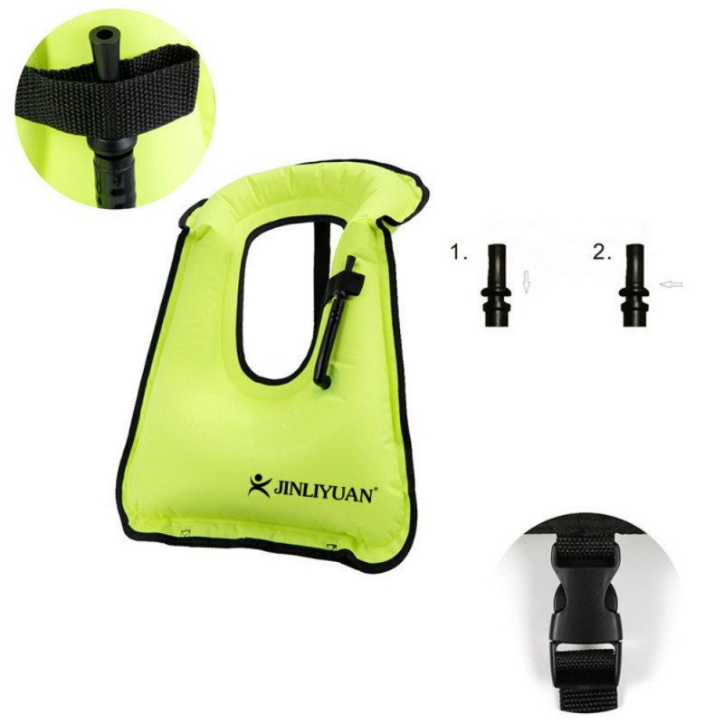 Snorkelvest, Täiskasvanute kaasaskantav päästevest täispuhutav ujumisvest Ujumist soodustavad ujumisjoped meestele ja naistele