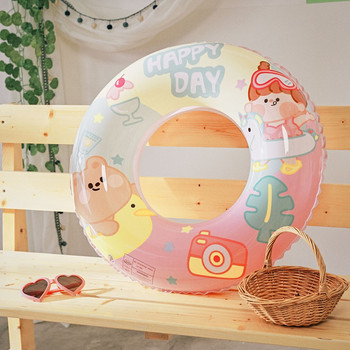 Rooxin Baby Swimming Ring Надуваеми плувки за басейн Плувен кръг Гумен пръстен за тийнейджъри Summer Beach Party Toys Water Play