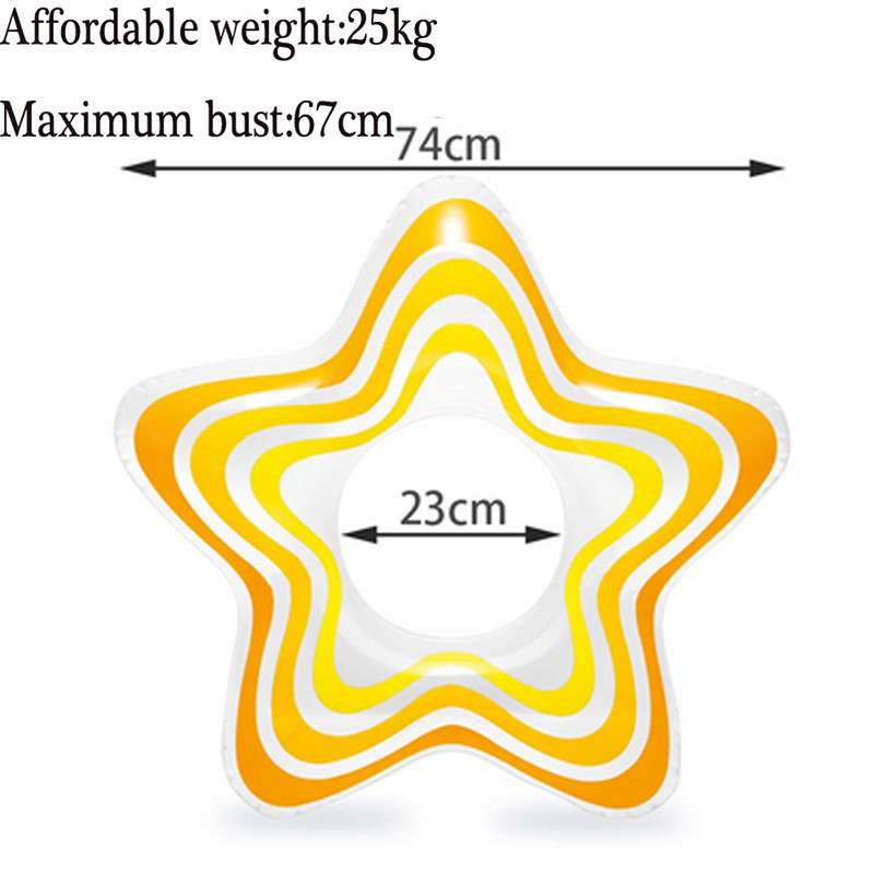 Baba úszógyűrű felfújható csecsemő hónaljban lebegő gyerekek úszómedence-kiegészítők Kör fürdő Felfújható gyűrűk játék 3-6 éves korig