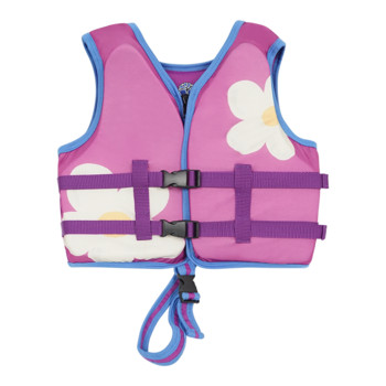 Megartico Purple Floral Print Σωσίβιο ασφαλείας για παιδιά Βρεφικό αιωρούμενο γιλέκο σωσίβιο καγιάκ πισίνας Αξεσουάρ Beach Surf