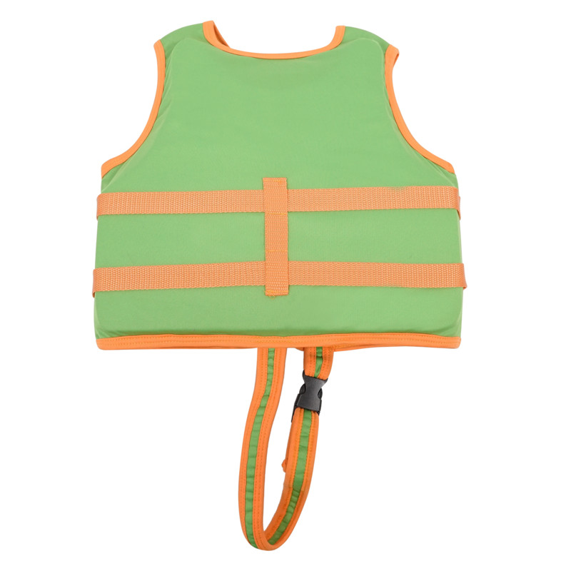 Megartico 2-6-aastane laste ujumisvest Roheline lilleprinteriga päästevest lapsele Tõmblukuga kaasaskantav beebi ujuvvest