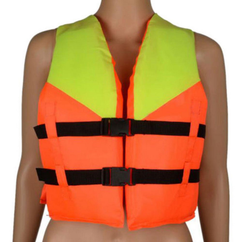 Mounchain Copii Portocaliu Spuma Sporturi Acvatice Vesta de salvare Vesta pentru Inundatie Apa Inot Canotaj Schi 4-10 ani Copii 34cm