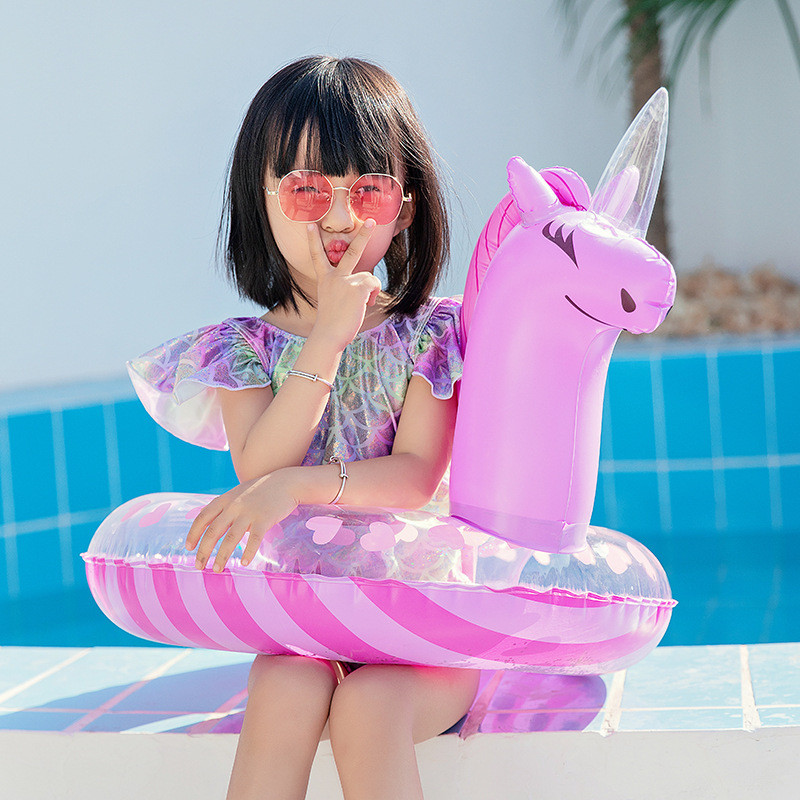 Sequins Unicorn ujumisrõngas täispuhutav ujumisring Ükssarvik ujumisrõngas veealune ujuv rõngas vikerkaar hobusering mänguasi