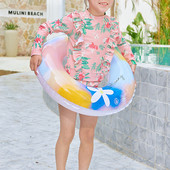 PVC ujumispäästevöö rõngas kulumiskindel täispuhutav basseini ujukid Pehmed unisex korduvkasutatavad, mugav puhkusepeoks