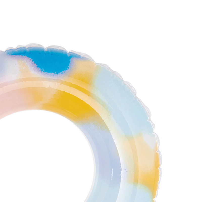 PVC ujumispäästevöö rõngas kulumiskindel täispuhutav basseini ujukid Pehmed unisex korduvkasutatavad, mugav puhkusepeoks