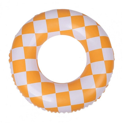 Dječji prsten za plivanje Korisni, ekološki prihvatljivi protuklizni šahovski prsten Obruč za plivanje za bebe Dodaci za plivanje