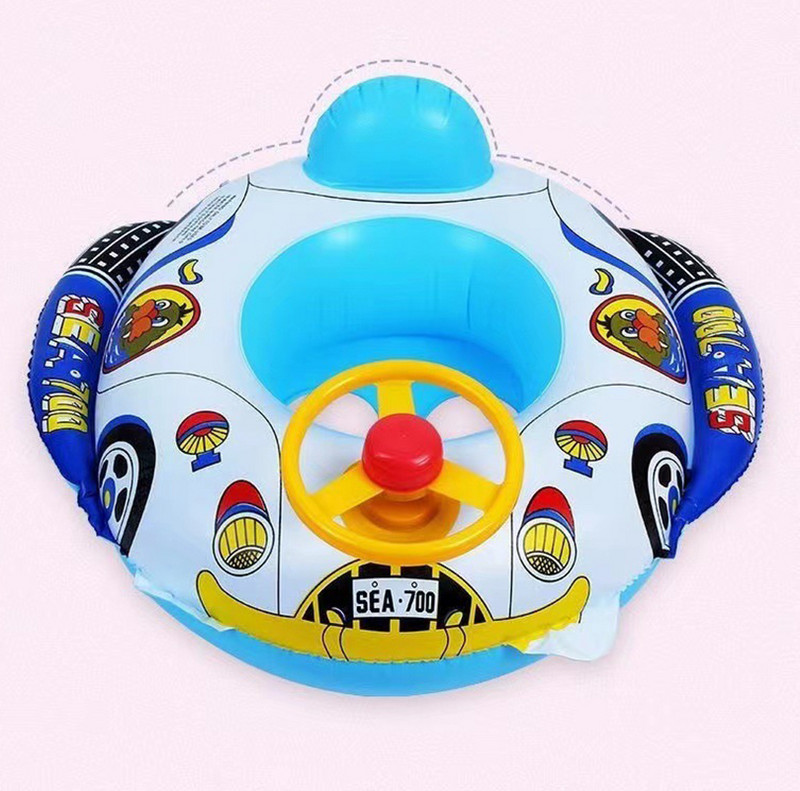 Täispuhutavad ujumisrõngad Baby Water Mängimängud Iste Ujuk Paat Laste Ujumisrõngad Aksessuaarid Veerõõmud Basseinimänguasjad