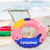 Medence úszó felfújható úszógyűrű felnőtt úszógyűrű nyári úszógyűrű fogantyúval