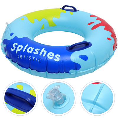 Medence úszó felfújható úszógyűrű felnőtt úszógyűrű nyári úszógyűrű fogantyúval