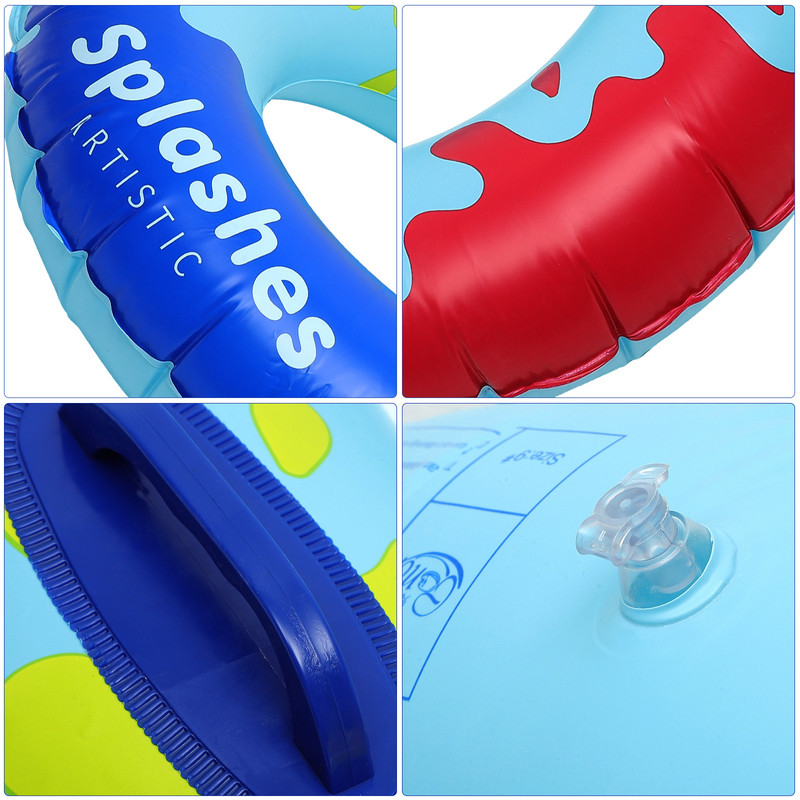 Medence úszó felfújható úszógyűrű felnőtt úszógyűrű nyári úszógyűrű fogantyúval