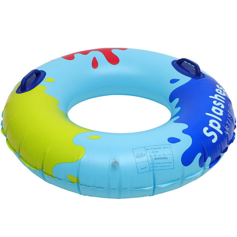 Medence úszó felfújható úszógyűrű felnőtt úszógyűrű nyári úszógyűrű fogantyúval