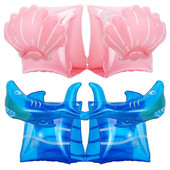 2 tk Beebi käsivarre ujumisrõngas, täispuhutav basseini ujumisrõngas, turvatreening, ujumisrõngas