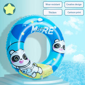 Vrući prsten za plivanje, plovci za bazen na napuhavanje, prstenovi za plivanje s printom pande za djecu, dječji prstenovi za plivanje, slatki, lijepi, lagani 1 kom.