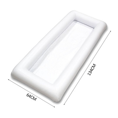 Uus Rainbow Cloud Cupi hoidik Täispuhutav Basseini bassein Ujuv Õllelaud Joogijahuti Laud Baarialus Ranna ujumisrõngas Suvebassein