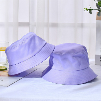 Uued Unisex puuvillased mütsid naiste suvine päikesekaitsekreem Panama müts meestele puhast värvi päikesepaelaga Fedoras välikalamehe müts rannamüts