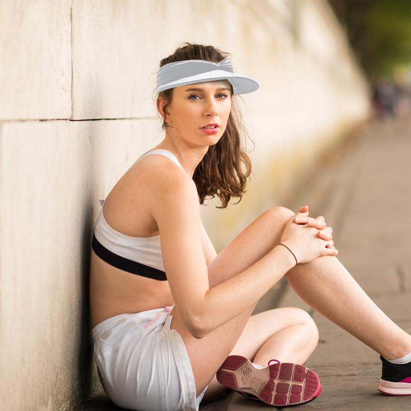 Üreges napellenző sapka Napellenzők nőknek UV védelem Sport napellenző sapka nőknek napellenző sapka Női széles karimájú