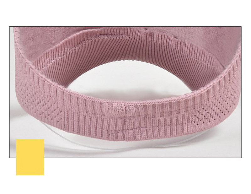 Női sport napernyő kalapok hosszú karimájú baseball sapkák üres cilinder Alkalmi üreges, légáteresztő sapkák tavaszi nyár golf strandsapkák