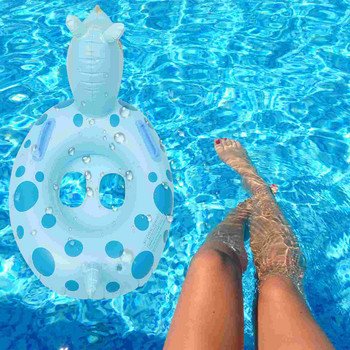 Пръстен за басейн Плуване Плуване Надуваеми играчки Плувка Деца Бебешки плувки Водно животно Кон Летен шезлонг Игра на открито Бебе