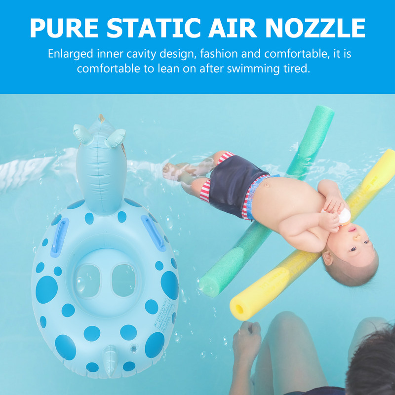 Basseinirõngas Ujumine Ujumine Täispuhutavad mänguasjad Ujuvad Lapsed Beebi Ujukid Vesi Loom Hobune Suvine lamamistool Kael Mäng õues Väikelaps