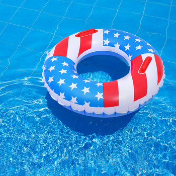Плаващ пръстен Момче Играчки за малко дете Вътрешни гуми Басейн Плувен басейн Детски флаг Плувен пръстен Плажен басейн Плувки Възрастен