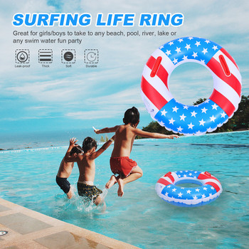 Floating Ring Boy Toddler Toys Inner Tubes Pool Swimming Pool Παιδική σημαία Δαχτυλίδι κολύμβησης Παραλία Πισίνα Πλωτήρες Ενήλικες