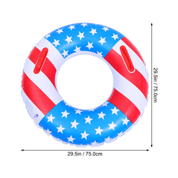 Floating Ring Boy Toddler Toys Inner Tubes Pool Swimming Pool Παιδική σημαία Δαχτυλίδι κολύμβησης Παραλία Πισίνα Πλωτήρες Ενήλικες