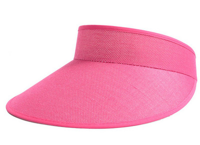 2021 Nagy széles karimájú szalma napfény nyári uniszex üres felső napellenző sapka nyári vonal sapkák UV védelem sapka napvédő kalap nő