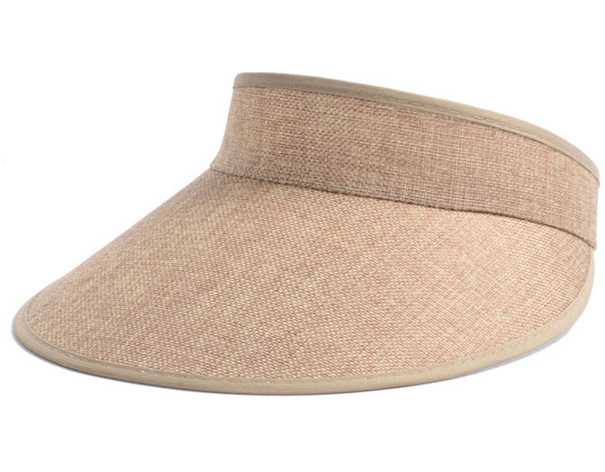 2021 Nagy széles karimájú szalma napfény nyári uniszex üres felső napellenző sapka nyári vonal sapkák UV védelem sapka napvédő kalap nő