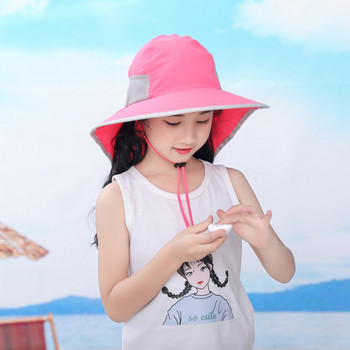 Ρυθμιζόμενα καπέλα πεζοπορίας εξωτερικού χώρου SPF 50+ Καπέλο για βρέφη Καλοκαιρινό Καπέλο μωρού Boys Travel Beach Baby Girl Καπέλο Παιδικά Παιδικά Αθλητικά Καπέλα