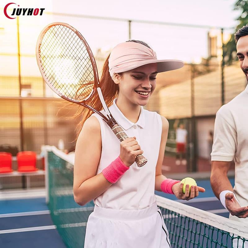 Moteriška, apsauganti nuo UV spindulių, skydelis nuo saulės Moterų anti-ultravioletinė, elastinga viršutinė tuščia kepurė Lauke Greitai džiūstanti kepurė nuo saulės Vasarinė paplūdimio kepurė