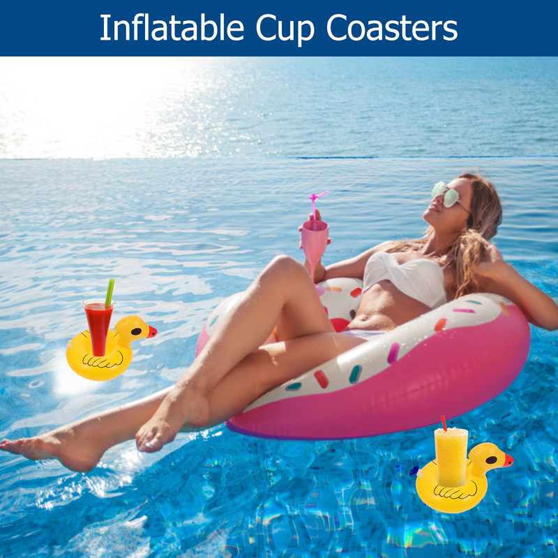 Držač čaše za piće Plutajući podmetač za bazen na napuhavanje Plutajući napitak Plutajući kadica za kupanje Kupatilo za kupanje Modni