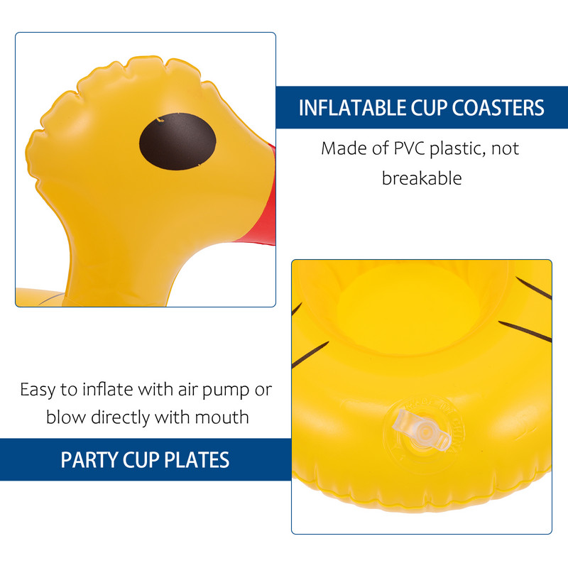 Držač čaše za piće Plutajući podmetač za bazen na napuhavanje Plutajući napitak Plutajući kadica za kupanje Kupatilo za kupanje Modni