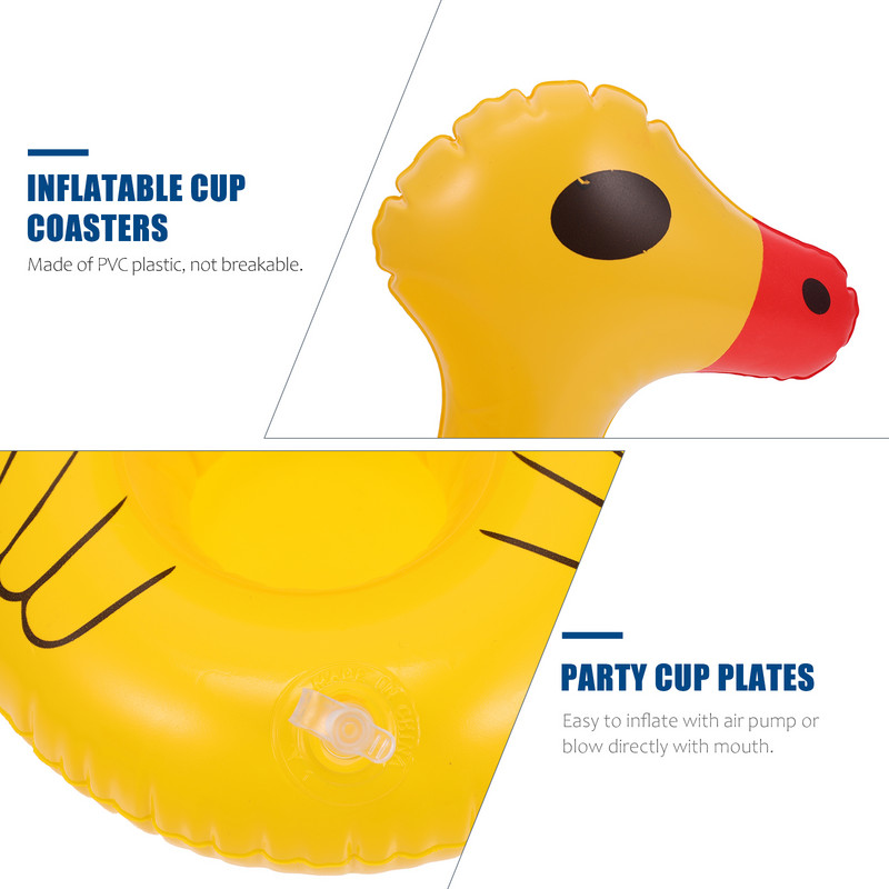 Držač čaše za piće Plutajući podmetač za bazen na napuhavanje Plutajući napitak Plutajući kadica za kupanje Kupatilo za kupanje Modni