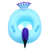 Бебешка седалка за плуване за малко дете Бебешки надуваем пръстен Кръг за плуване Играчки за плувен басейн Пръстен за плуване Паун Поплавък за врата на новородено