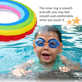 Φουσκωτό δαχτυλίδι κολύμβησης 80 εκ. Παιχνίδι Πλωτήρες Raft Hammocks Pool Water Floating Supplies Κρεμαστό εργαλείο Αεριζόμενη ξαπλώστρα φουσκωμένη