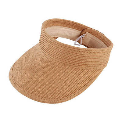 Ženski šeširi za sunce Šešir sa šiltom za sunce Ručno izrađene kape sa šiltom od slame Ljetni sjenilo za sunce Šešir za plažu Prazan gornji šešir za plažu
