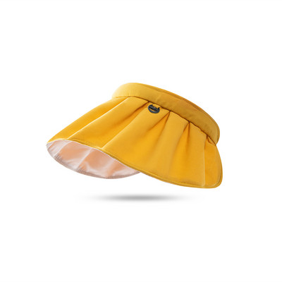 Naiste suvine ultraviolettkiirgusevastane päikesemüts sõitmine tühi pealmine kate Nägu päikesemüts Kokkupandav korpusega müts