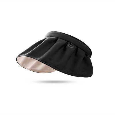 Naiste suvine ultraviolettkiirgusevastane päikesemüts sõitmine tühi pealmine kate Nägu päikesemüts Kokkupandav korpusega müts