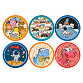 Animacinių filmų skrajučių žaislas, skirtas lauko veiklai, žaidimui „Sporing Disc“ skraidančios lėkštės rankomis, skirtos lauko sportui, paplūdimio vejai