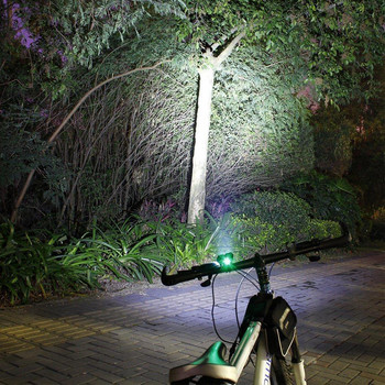 Αδιάβροχο μπροστινό φανάρι ποδηλάτου Φακός προβολέας ποδηλάτου 2XLED Λάμπα φακού μόνο Λάμπα Χωρίς μπαταρία