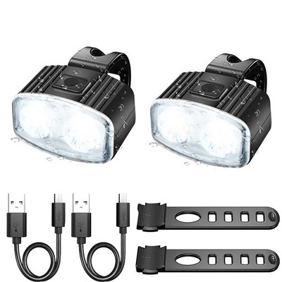 USB акумулаторна задна светлина за велосипед Задна светлина за велосипед Led задна светлина за предни и задни велосипедни светлини Аксесоари за велосипеди