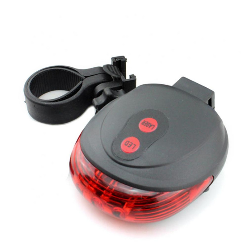 Vízálló kerékpár kerékpáros lámpák hátsó lámpák LED lézeres biztonsági figyelmeztető lámpák kerékpár hátsó lámpák kerékpár tartozékok lámpák