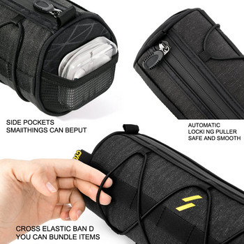 NEWBOLER 2022 Нова чанта за кормило Чанти за велосипед Рамка Чанта за багаж Многофункционална преносима чанта за рамо Аксесоар за велосипед