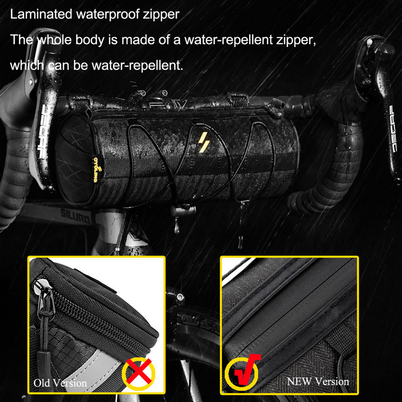 NEWBOLER 2022 naujas vairas krepšys dviračių krepšiai rėmas krepšys daugiafunkcis nešiojamas pečių krepšys dviračio priedas