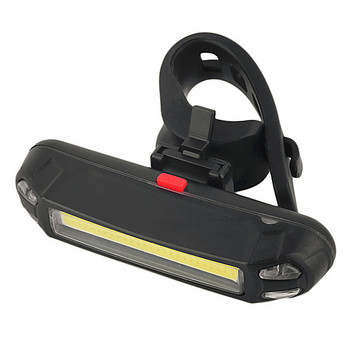 Πίσω φως νυχτερινής ποδηλασίας υπαίθρια επισήμανση Φόρτιση USB μονό φως ποδηλάτου βουνού led προειδοποιητικό φως πίσω φως σκούτερ