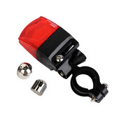 Kerékpár hátsó lámpa, vízálló mágneses áramfejlesztő figyelmeztető lámpa Kerékpárfelszerelés tartozékok