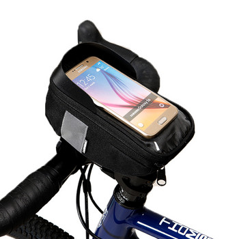 Roswheel Sahoo 112003 Cycling Bike Bike Head Tube Τιμόνι θήκη θήκης κινητού τηλεφώνου Θήκη θήκης για τηλέφωνο 6,5 ιντσών