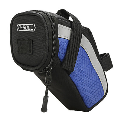 Atsparus lietui dviračio krepšys, atsparus smūgiams dviračio balnelio krepšys Stiprus slaptas dviračių sėdynės uodega galinis maišelis Krepšys dviračių priedai B-SOUL