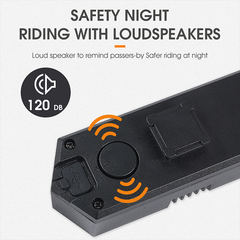 WEST BIKING Smart Bike Light vezeték nélküli távirányítós fogasléc lámpa LED jelző hátsó lámpa USB kerékpár újratölthető villogó hátsó lámpa