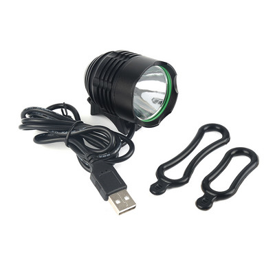 LED prednja svjetla za bicikl Punjiva svjetiljka na USB napajanje sa silikonskim remenima Svjetla za bicikl Dodaci za bicikl